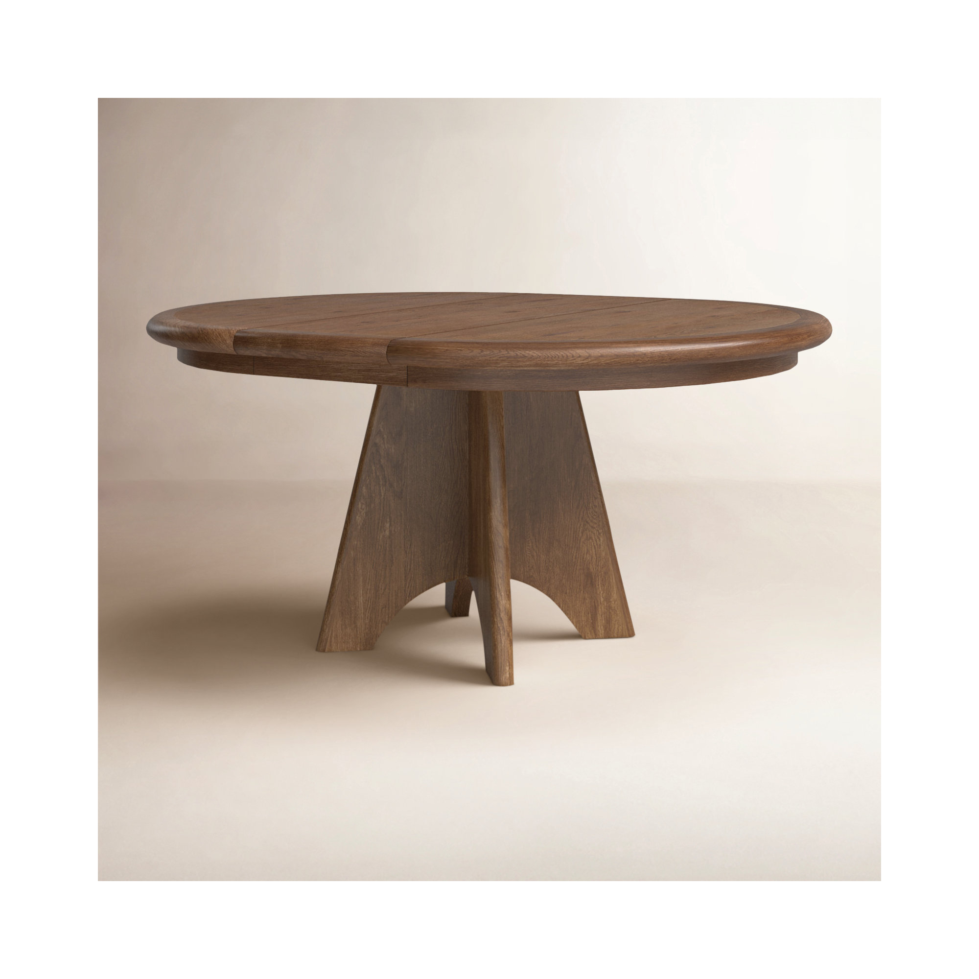 Hayes Round Extendable Dining Table, Sienna