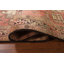 Tapis rose à motif géométrique traditionnel 5 x 10