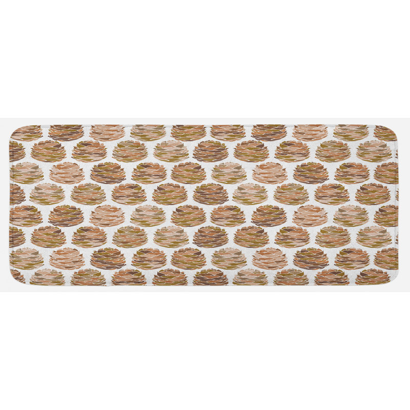 Rustic Synthetic Kitchen Mat