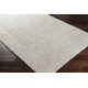 Handwoven Flatweave Ivory Area Rug