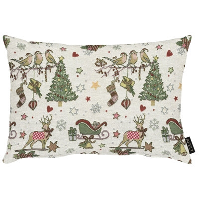 Winterwelt Rectangular Throw Cushion