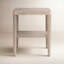 Table d'appoint en bois massif avec rangement Ardentown-1823378509