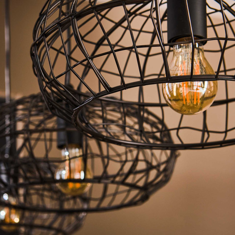 Ishee 4 - Light Metal Sphere Pendant