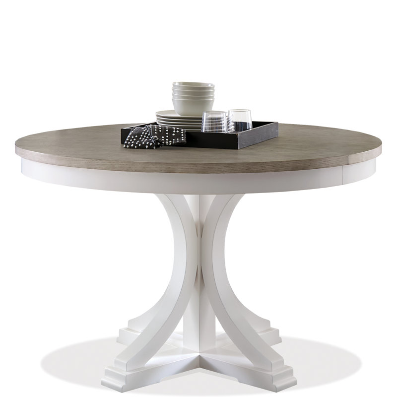 Extendable Solid Wood Base Dining Table
