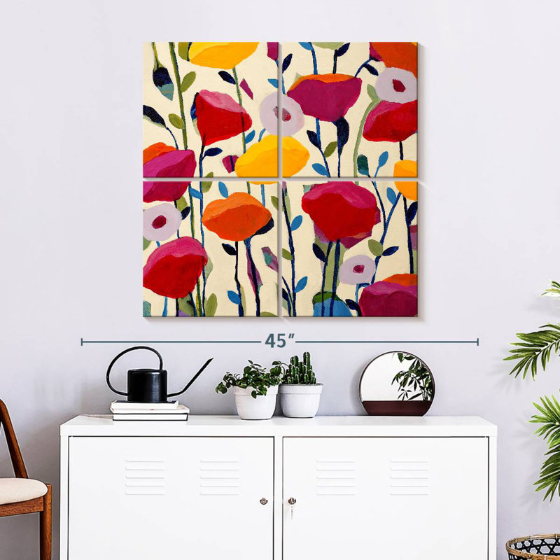Harnek Bursting Poppies