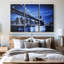 «Twinkling Brooklyn Bridge» sur toile-1585477170