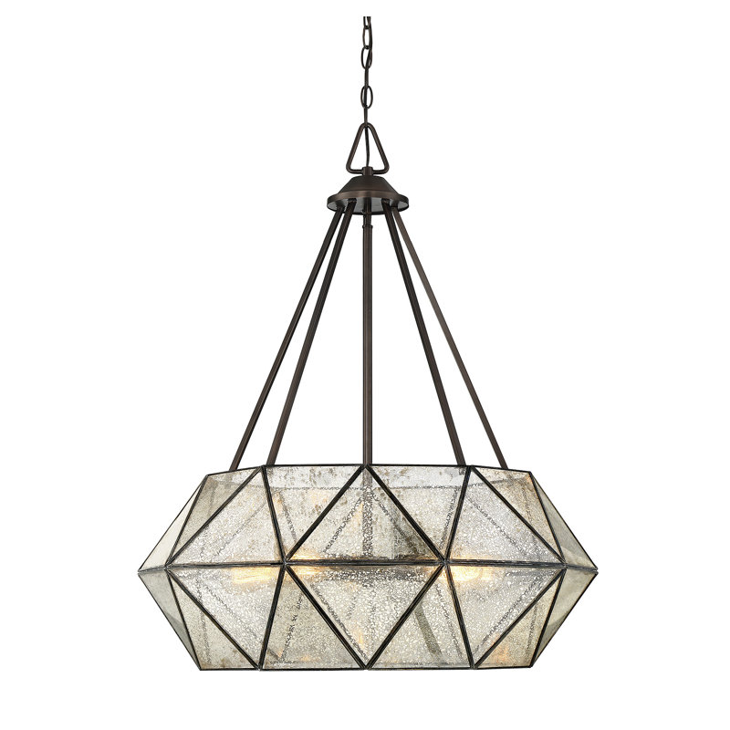 Lustre géométrique unique à 5 lumières Sky