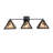 36" Wide Pinecone 3 Light Wall Sconce
