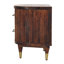 Ribbed Gudella With Brass Handles