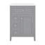 Meuble-lavabo 24 po avec lavabo, 1 tiroir rabattable et 2 tiroirs, tablette réglable-493479145-493479143