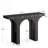 47" Narrow Black Console Table
