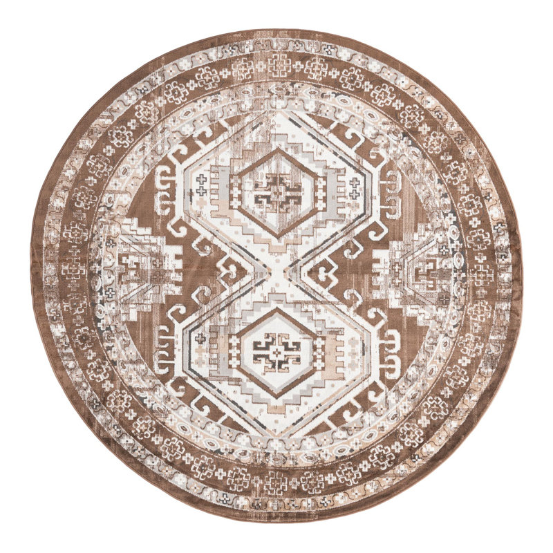 Charlotte Oriental Indoor Rug, Round 7'10"