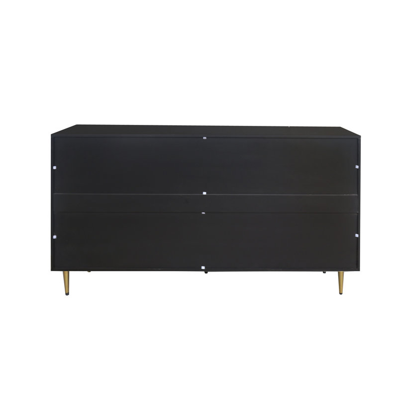 Buffet de bureau Divith , Noir, noir, noir, noir