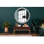 Huldar Glass Flat Wall Mirror