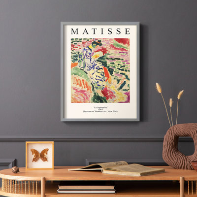 Matisse CC III, reproduction encadrée - bois massif