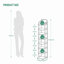 Vertical Shoe Rack, Shoe Shelves, Wood Shoe Organizer for Closet, Entryway, Shoe Tower for Small Spaces, Free Standing, Adjustable, with 2 Hooks-358212682-365563254