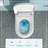 Smart Toilet With Bidet Built In, Auto Open & Close, Elongated Heated Seat, Foot Sensor Flush, LED Display, Warm Water Wash, Dryer, Night Light