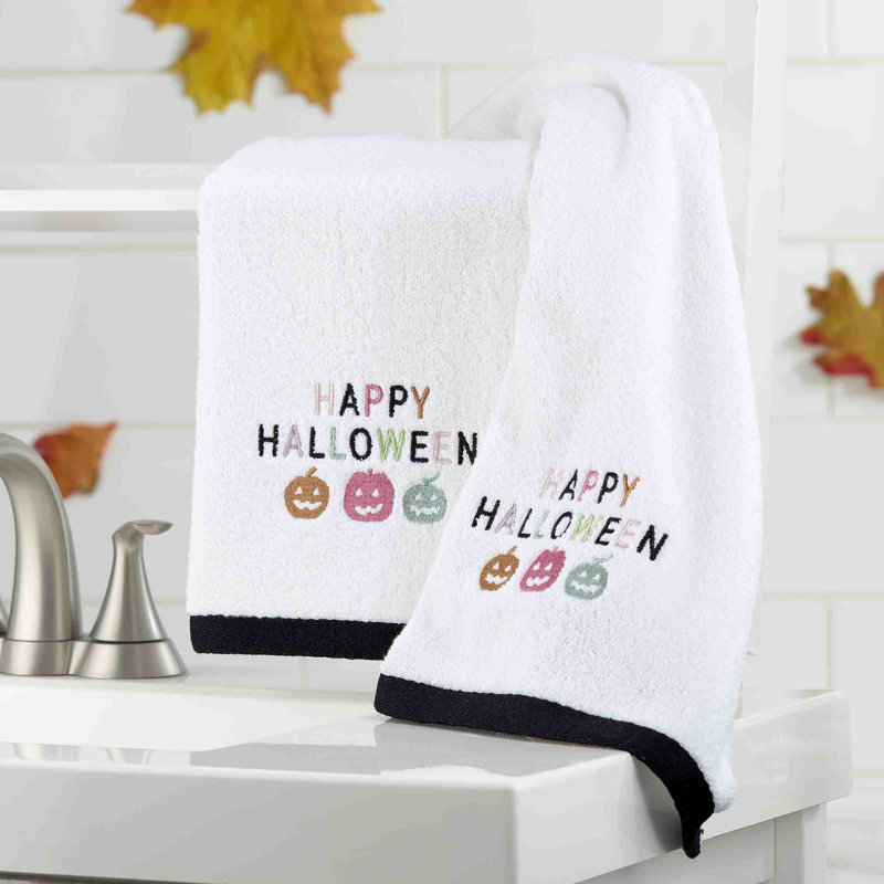  Happy Pastel Halloween 2-Pack Hand Towels