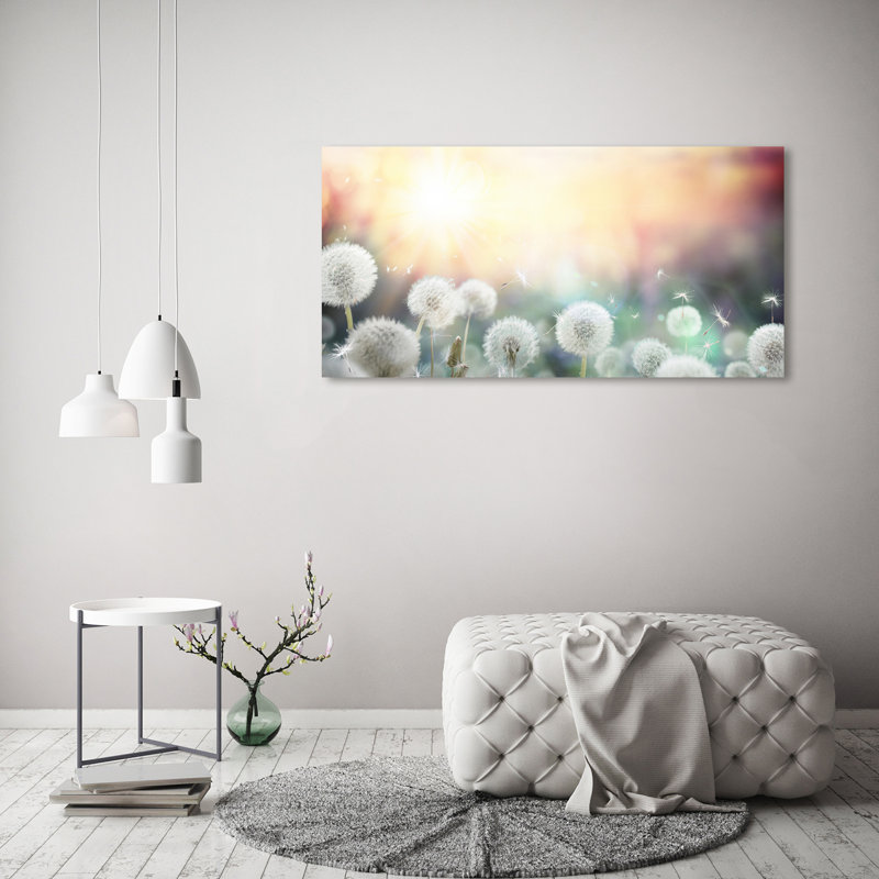 A Field Of Dmuchawy - Wrapped Canvas Print