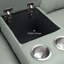 Ensemble de salon Avani 7 pièces, 2 fauteuils inclinables électriques, canapé d'angle inclinable en cuir, appuie-tête électrique-84766612-89276448