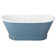 Kateryn 67" Cast Iron Soaking Freestanding Tub in Slate Blue with Included Overflow Drain