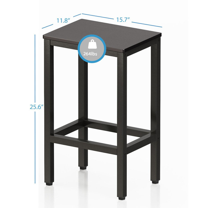 Tabouret de comptoir 25,6 po, Espresso, 4