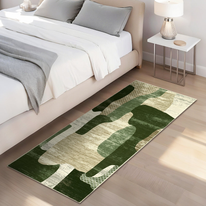 Tapis de salon Modern Abstract, Tapis de couloir 2 pi x 6 pi
