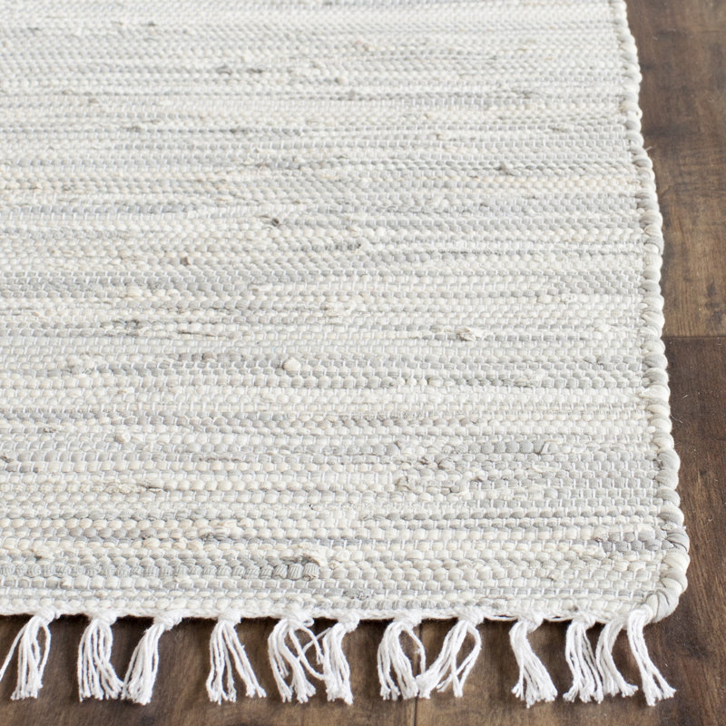 Tapis ikat en coton tissé à la main Utica, Rectangle 2 pi 3 po x 5 pi