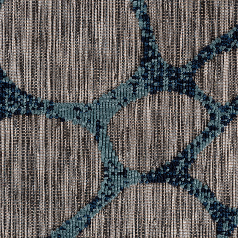 Abstract Hand Woven Indoor / Outdoor Area Rug, Rectangle 200 x 290cm