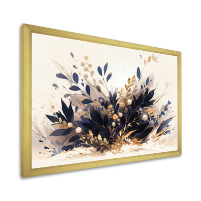 " Blue Gold Herbs Garden I "