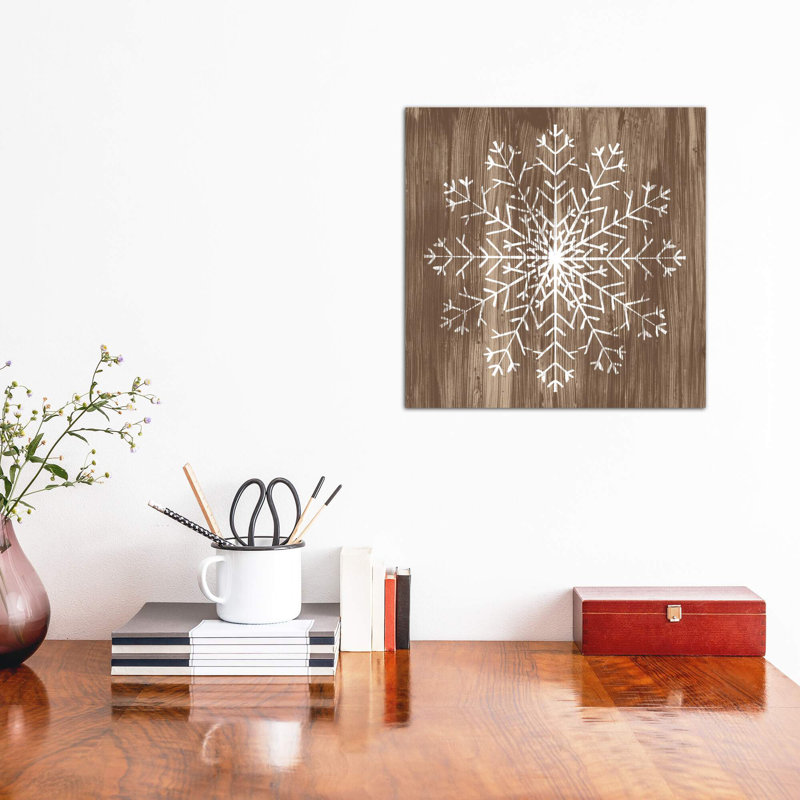 Barnwood Wonderland III by June Erica Vess - Wrapped Canvas Painting, 45.72 cm H x 45.72 cm W x 1.91 cm D