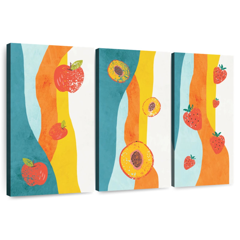 Yarlin Boho, fruits d'été, H 32 po x l 50 po