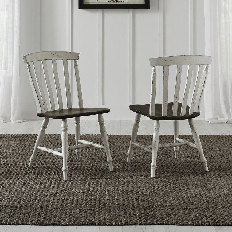 Catriel Slat Back Side Chair (RTA) - Set Of 2