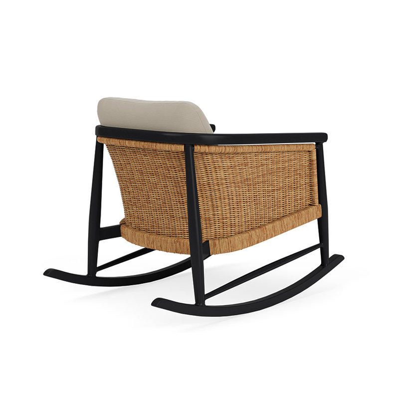 Galloway Outdoor Rocker Chair, Callen Driftwood