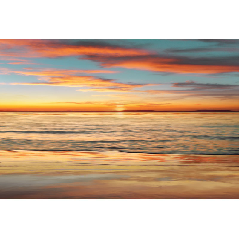 Surf And Sand by John Seba - Wrapped Canvas Print, 30cm H x 46cm W