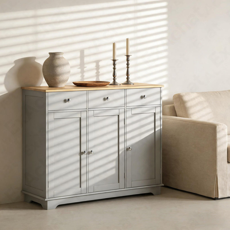 Armoire de rangement sur pieds multi-scène