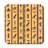 Square 6 Piece Coaster Set