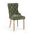 Tufted Dining Chair, Upholstery Chairs With Nailhead and Pull Ring-669637325