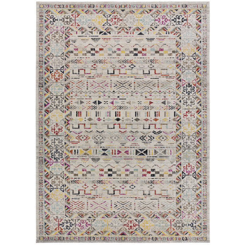 Cania Rectangle Geometric Indoor / Outdoor Area Rug, Rectangle 160 x 230cm