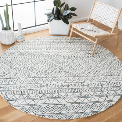 Wenzel Hand Tufted Wool Southwestern Rug