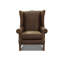 Rodolfo Leather Wingback Chair-72459798-72461643