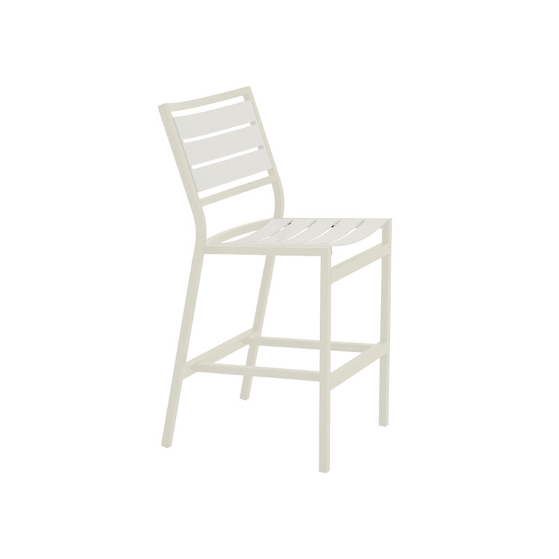 Tabouret de bar 28 po Cabana Club, Coquille, Parchemin