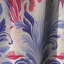 Ikat rose et mauve splendide - rideau ikat - rideau occultant ikat - 1 panneaux-107536623