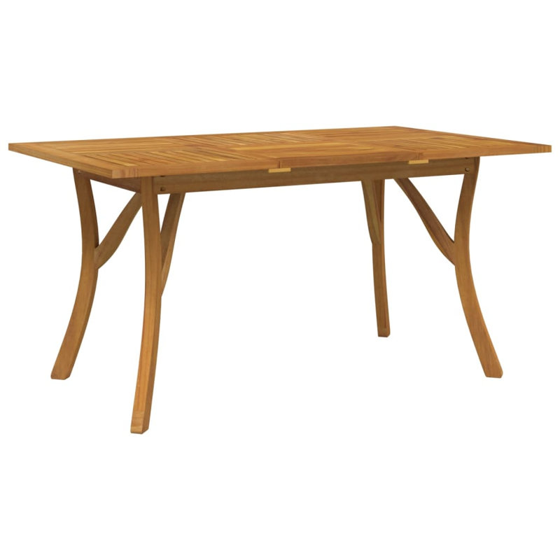 Daizon Rectangular Acacia Folding Outdoor Dining Table , cm W 90cm cm D, 75cm H x 150m L x 90cm D