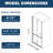 30-31 3/8" Wide Bathroom Shower Door - 1/4" Tempered Glass, Pivot Type Glass Clear 36000 Tests