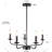 Taibah 5 - Light Dimmable Candle Style Classic Chandelier-1432061306