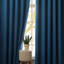 Linen Blend Blackout Curtain Panel Pair-1553401084-1553401082