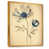 Toile avec cadre flottant or