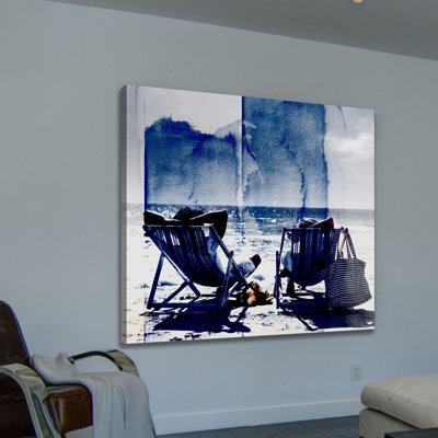« life a beach » par parvez taj,, reproduction d’art sur toile tendue