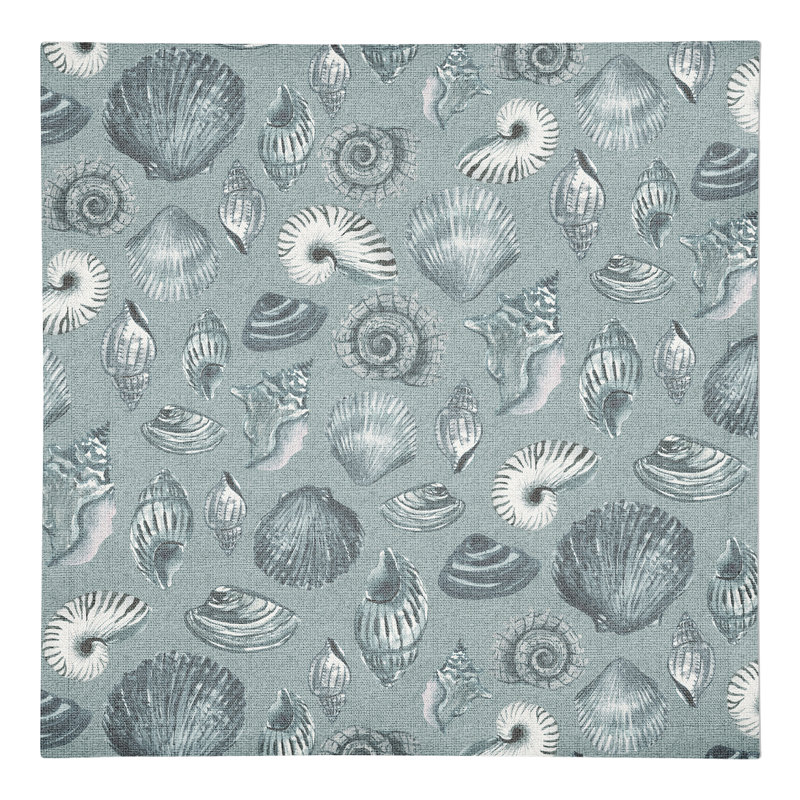 Williamstown Cotton No Pattern Rectangle Napkin, Blue